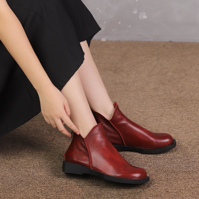 Unisex Leather Winter Barefoot Shoes - BritishMode
