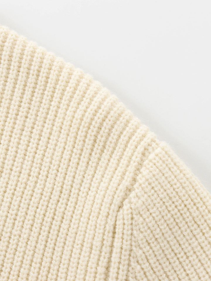 Womens Sweater with Bow Detail Relaxed Fit
