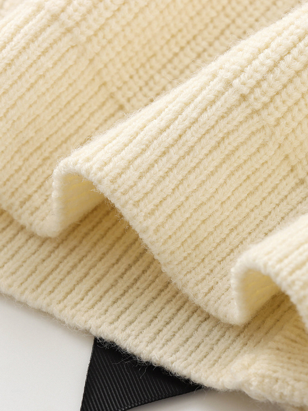 Womens Sweater with Bow Detail Relaxed Fit