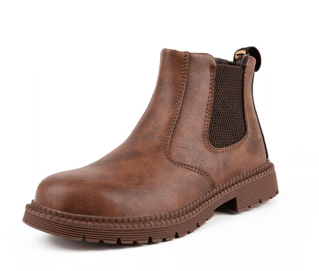 Mens Chelsea Ankle Boots Durable Leather - BritishMode