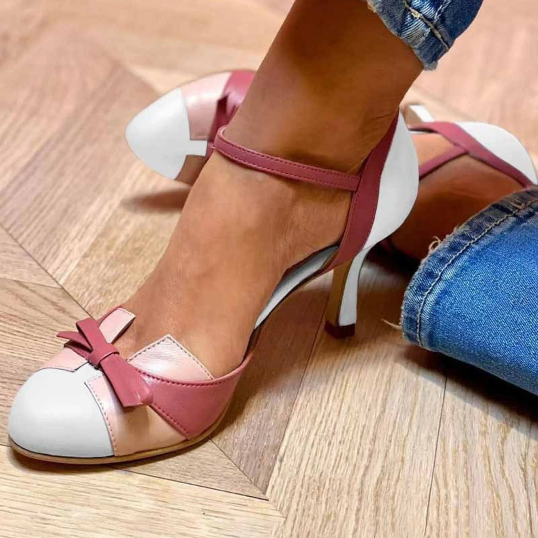 Womens Mary Jane Sandals Block Heel Ankle Strap