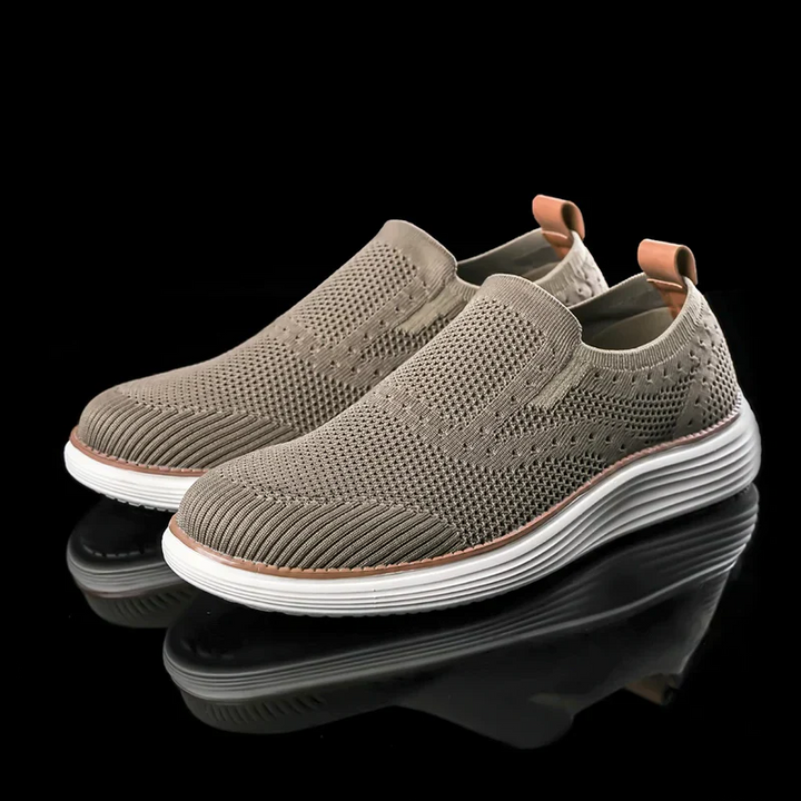 Mens Casual Knit Sneakers Breathable Lightweight - BritishMode