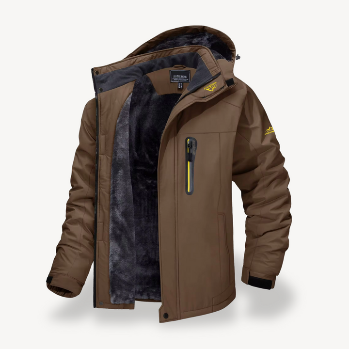 Mens Insulated Waterproof Jacket Regular Fit