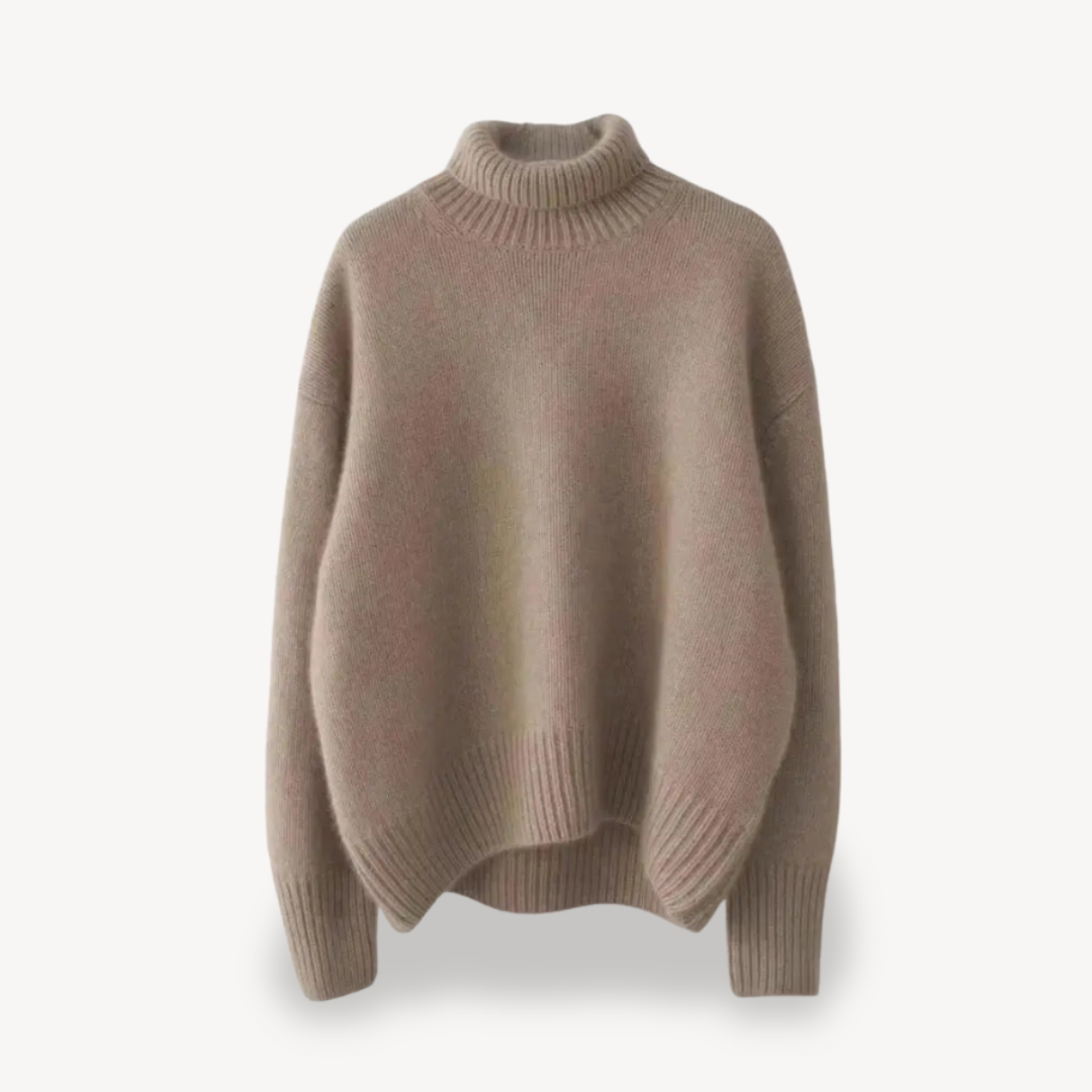 Womens Turtleneck Sweater Cozy Knit