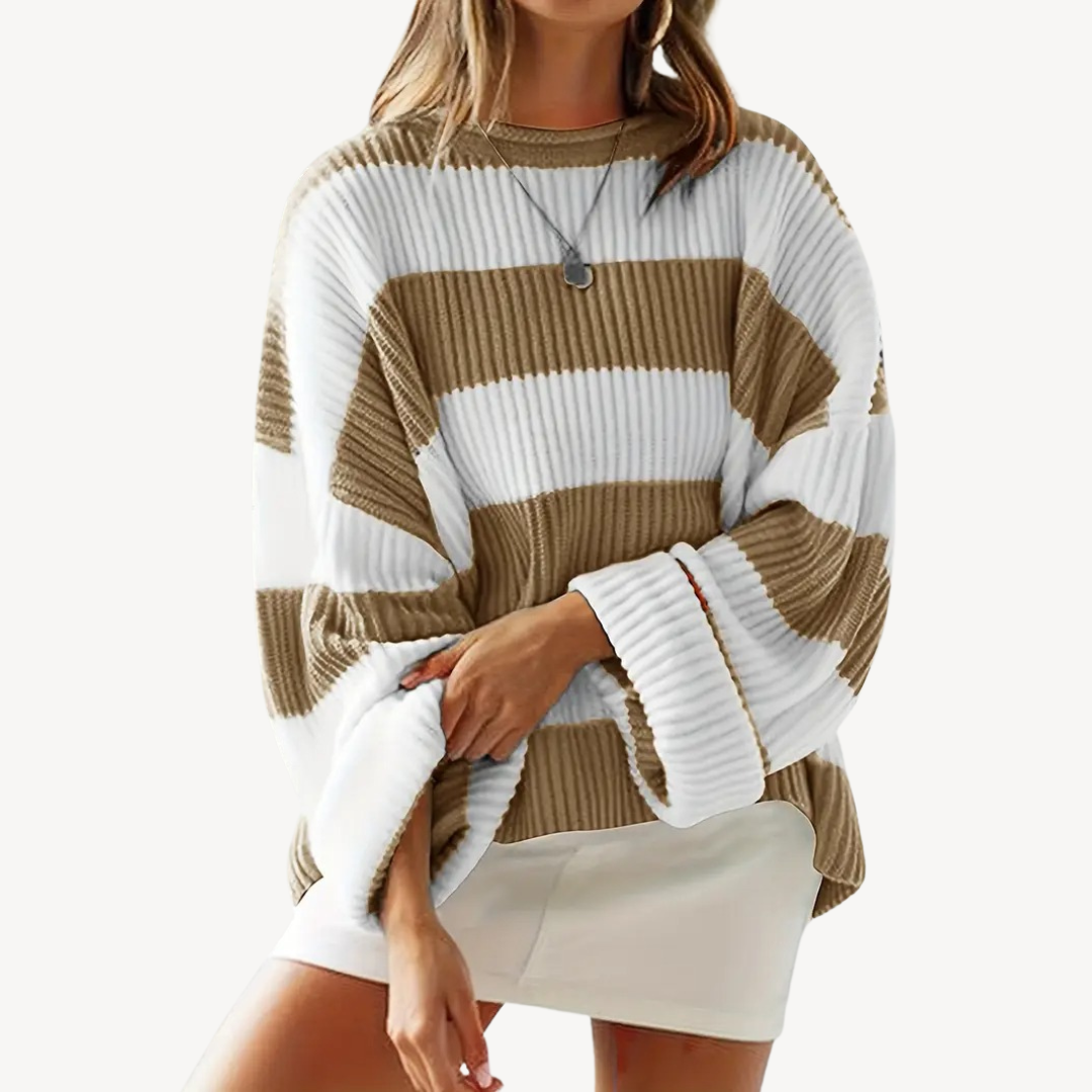 Womens Oversized Sweater Knit Relaxed Fit