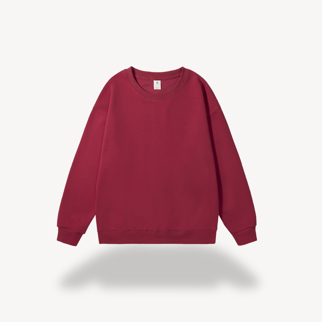 Unisex Fleece Sweatshirt Crewneck Regular Fit