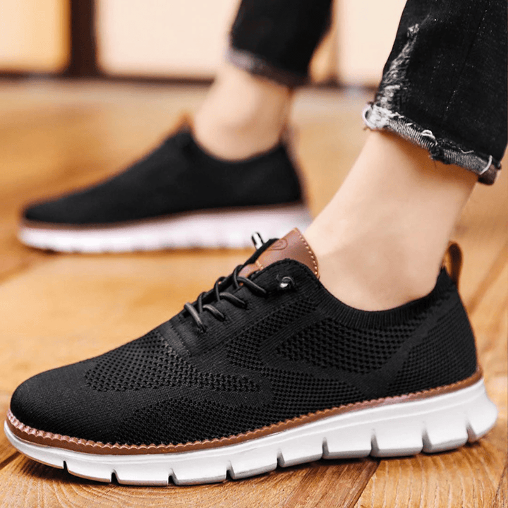 Mens Walking Shoes Comfortable Lightweight Fit