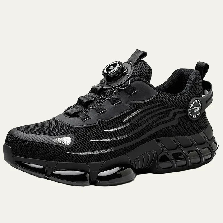 Mens Mesh Sneakers with Rotary Lacing System