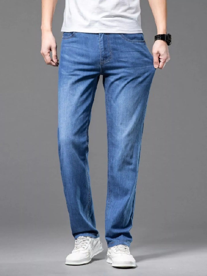 Unisex Straight Fit Jeans Classic Style