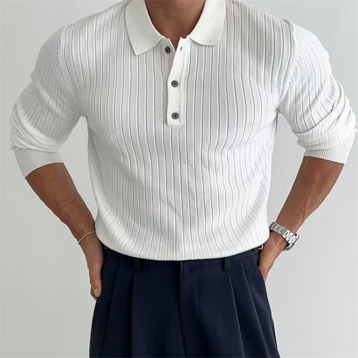 Mens Polo Shirt Cotton Fitted Classic Style - BritishMode