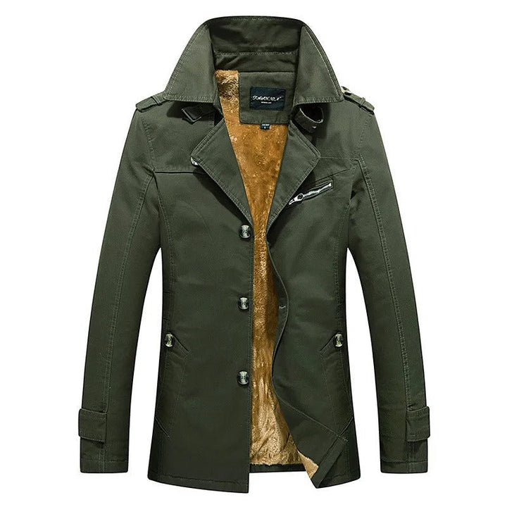 Mens Padded Jacket Warm Insulated Fit