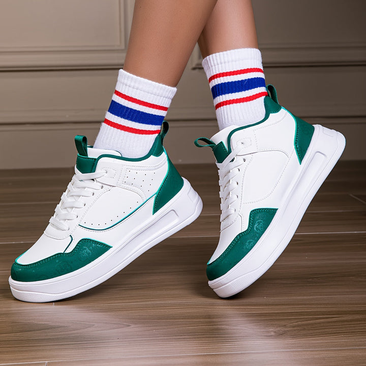 Womens High Top Casual Shoes Comfortable Fit