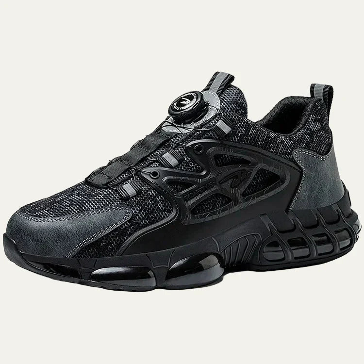 Mens Mesh Sneakers with Rotary Lacing System