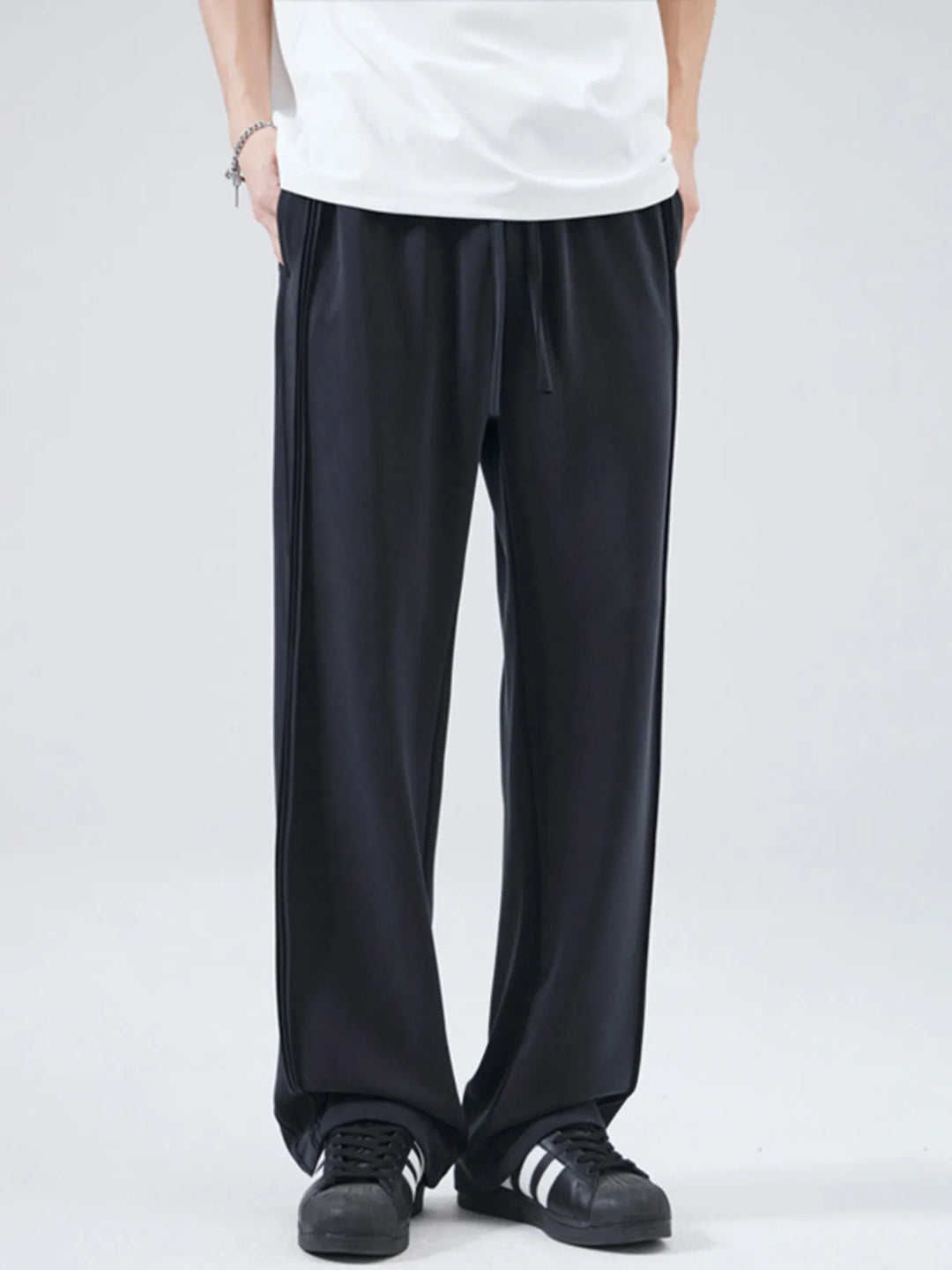 Mens Everyday Pants Comfortable Relaxed Fit - BritishMode