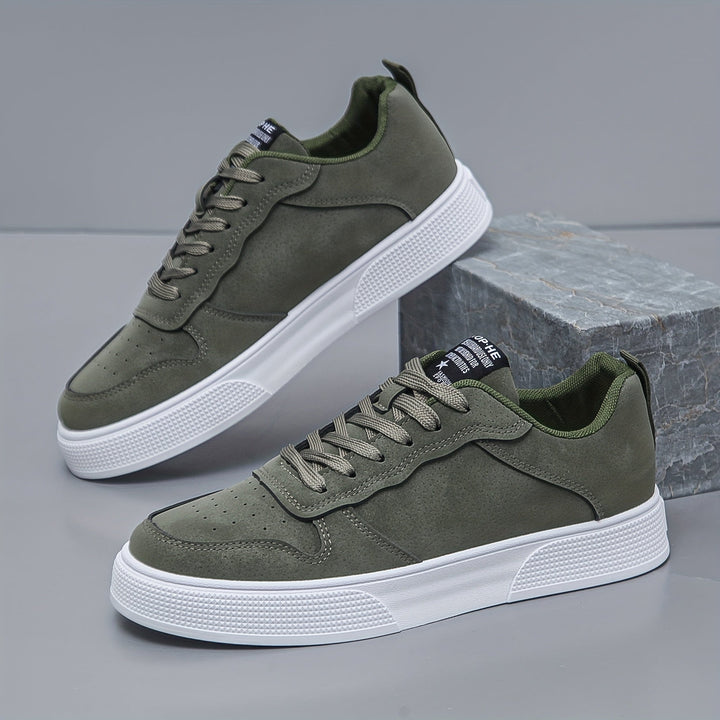 Mens Casual Low Top Shoes Slip Resistant Comfortable