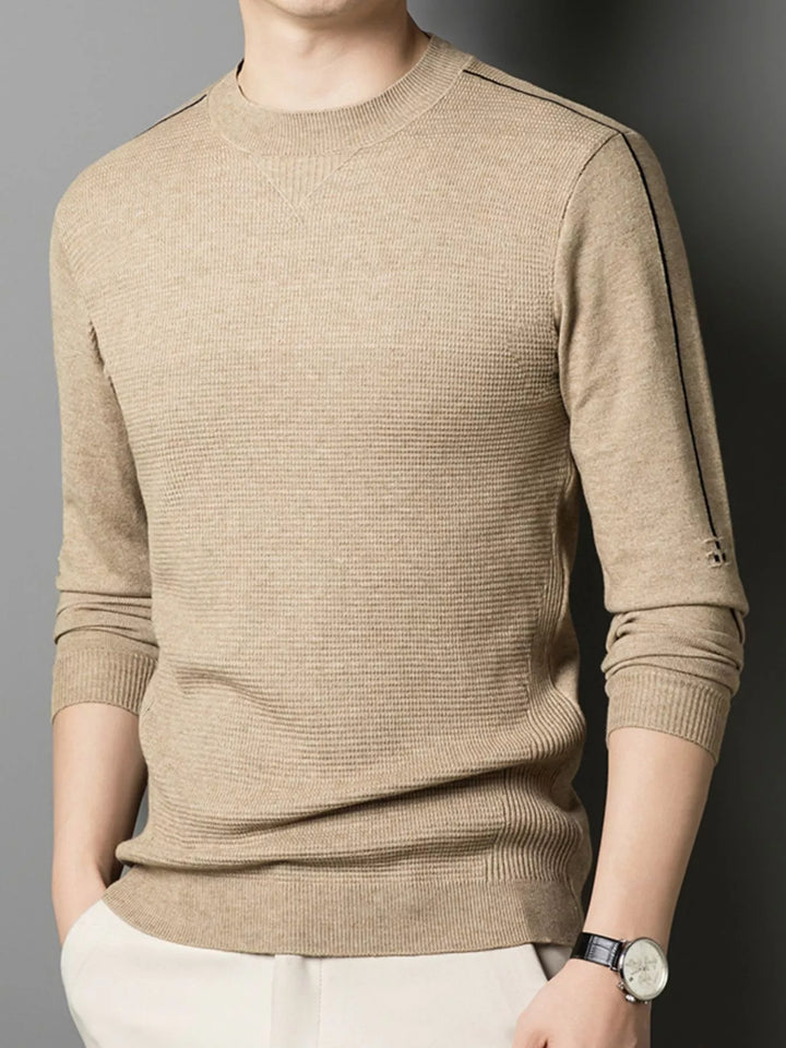 Mens Lightweight Sweater Crew Neck Regular Fit