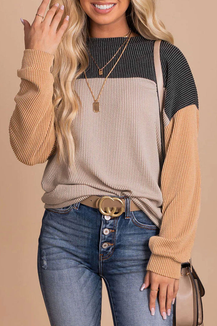 Womens Long Sleeve Sweater Warm Knit Winter