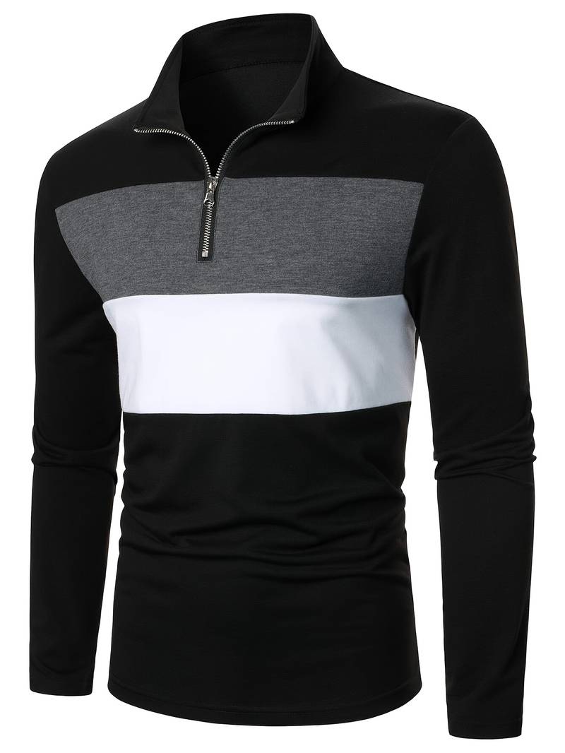 Mens Casual Long-Sleeve Shirt Relaxed Fit - BritishMode