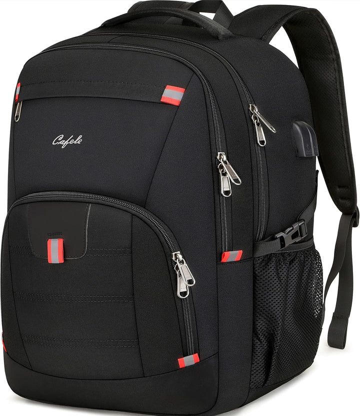 Water-Resistant Laptop Backpack with USB Port and Anti-Theft Design