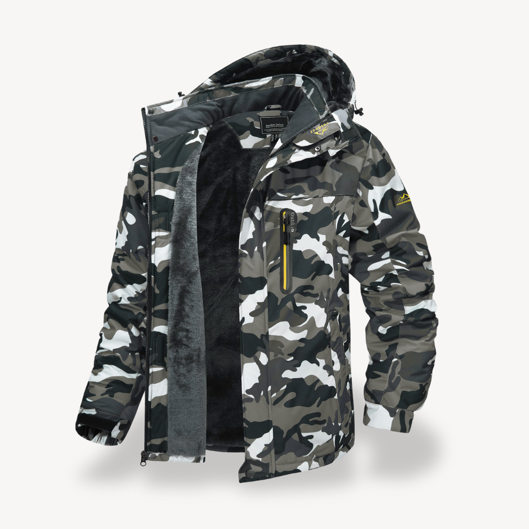 Mens Insulated Waterproof Jacket Regular Fit
