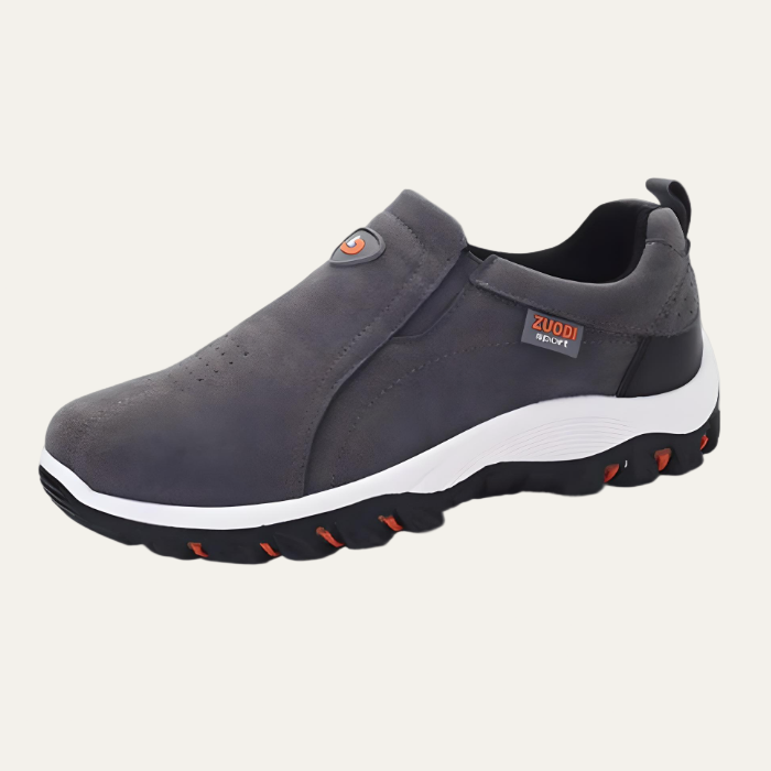 Mens Athletic Slip-On Shoe Perforated Outdoor