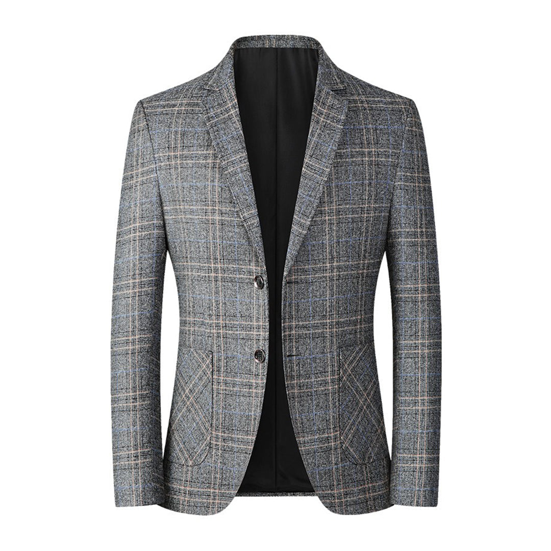 Mens Casual Blazer Relaxed Fit - BritishMode