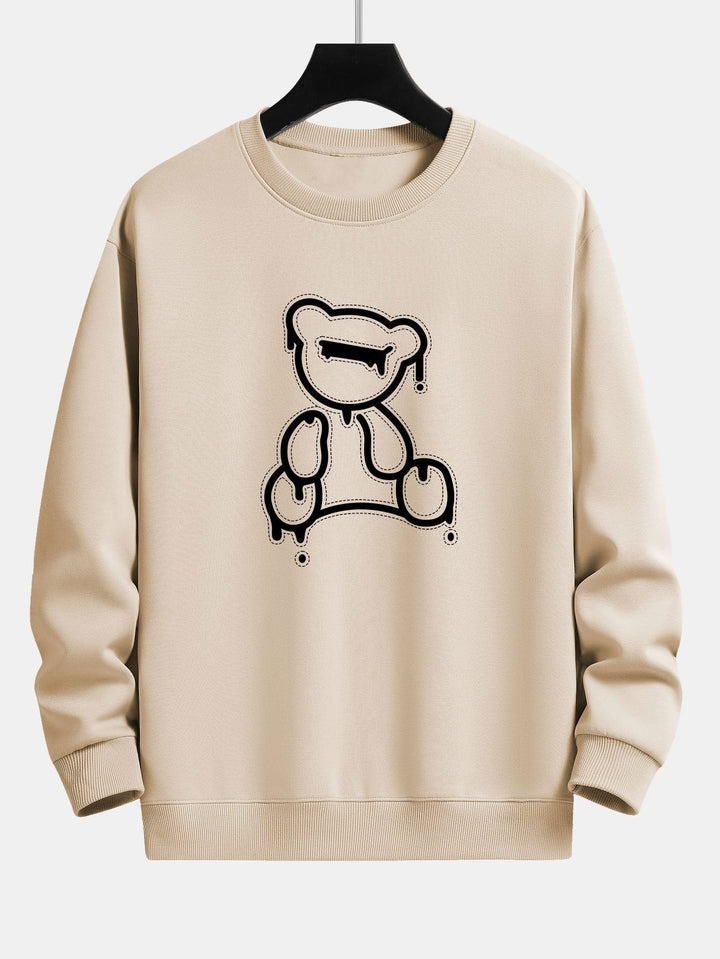 Unisex Casual Sweatshirt Cotton Relaxed Fit