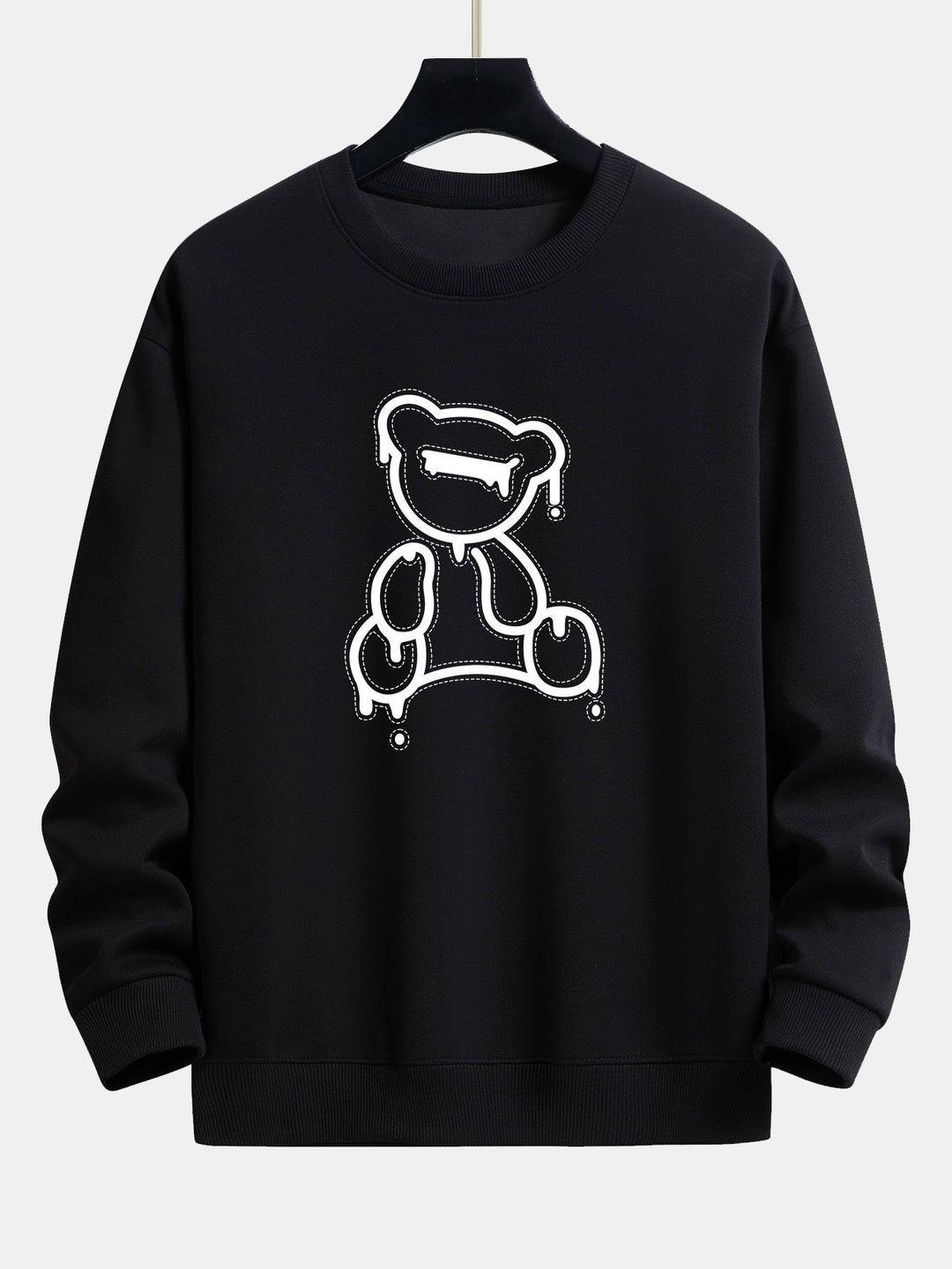 Unisex Casual Sweatshirt Cotton Relaxed Fit