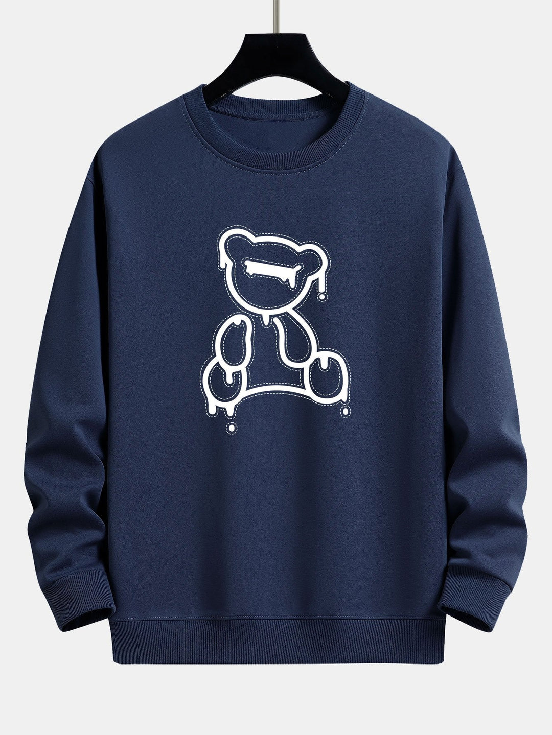 Unisex Casual Sweatshirt Cotton Relaxed Fit