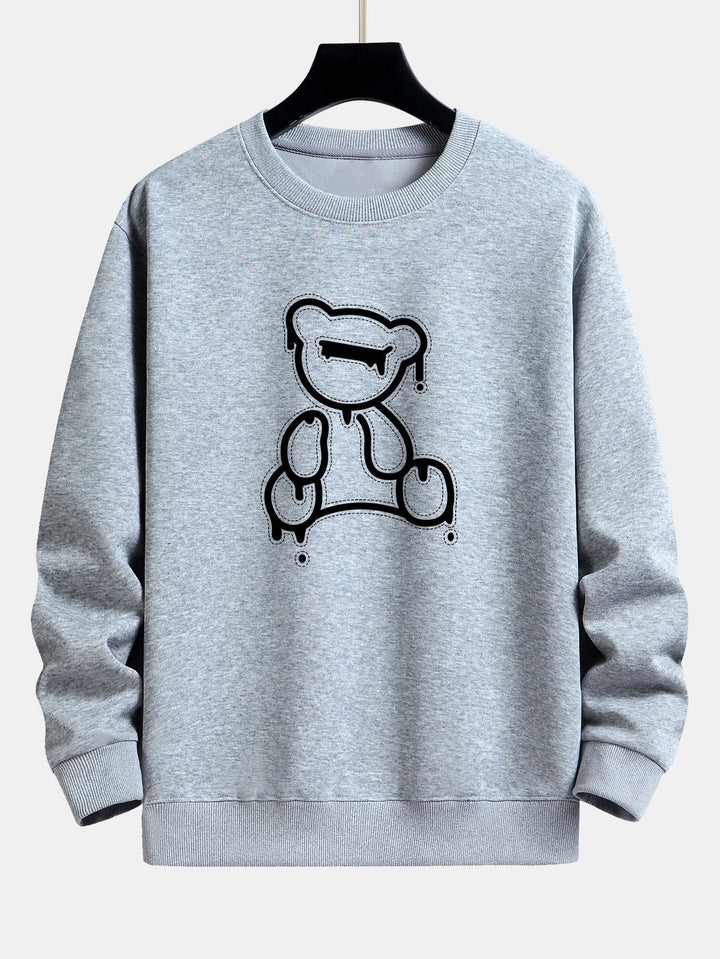 Unisex Casual Sweatshirt Cotton Relaxed Fit