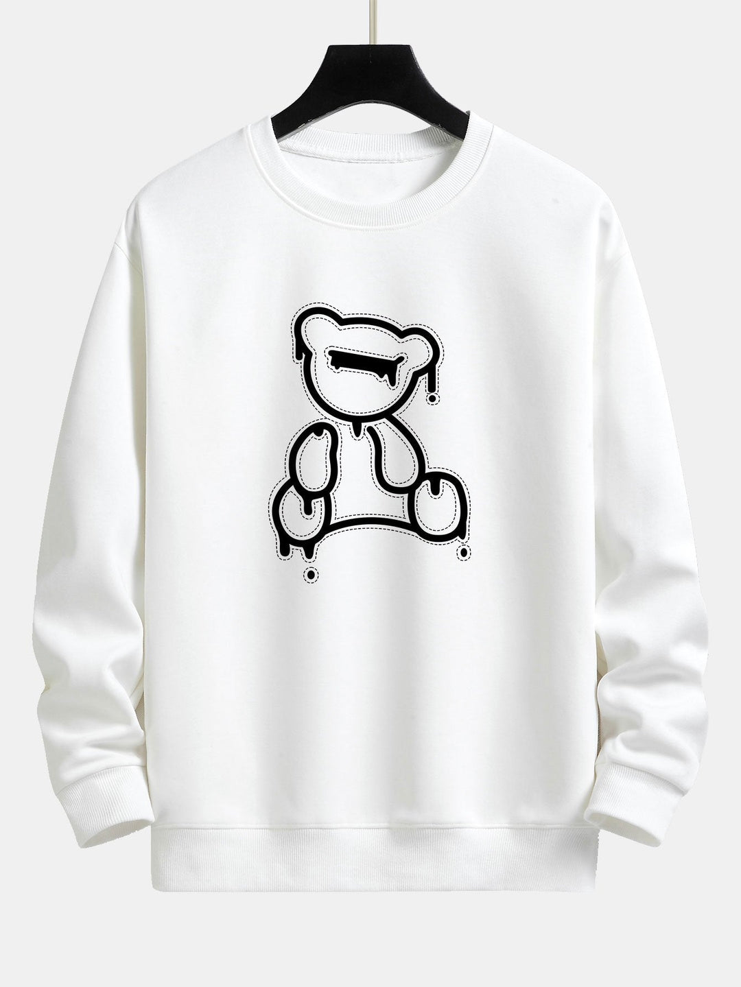 Unisex Casual Sweatshirt Cotton Relaxed Fit - BritishMode