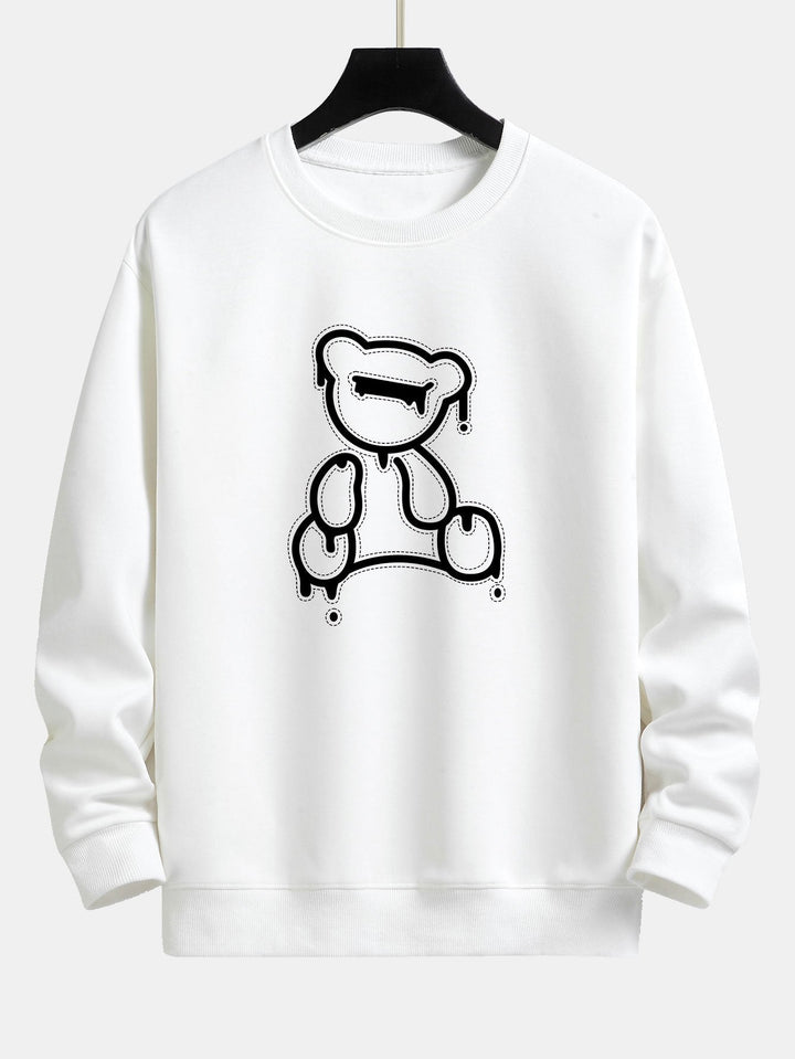 Unisex Casual Sweatshirt Cotton Relaxed Fit - BritishMode