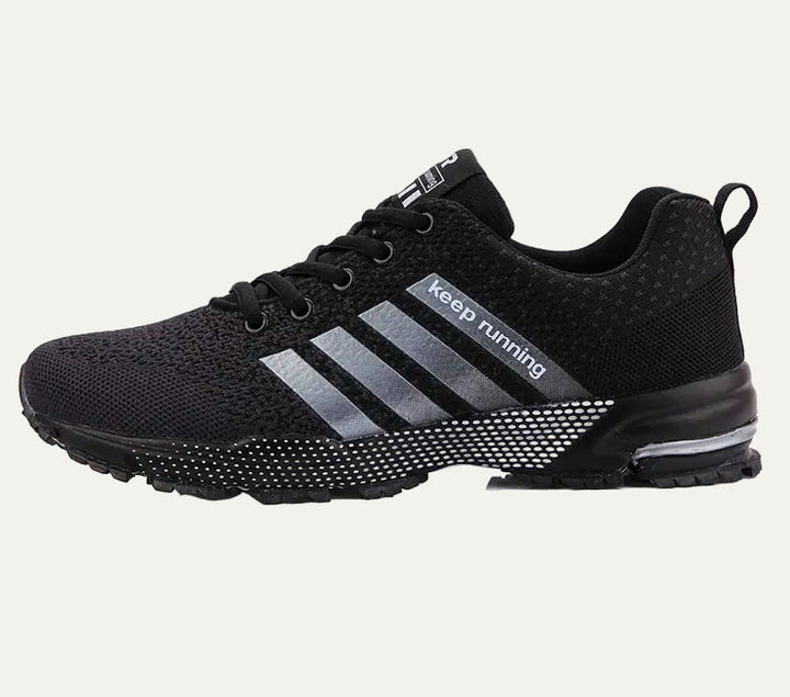 Mens Hiking Trail Shoe Mixed Material Low Top