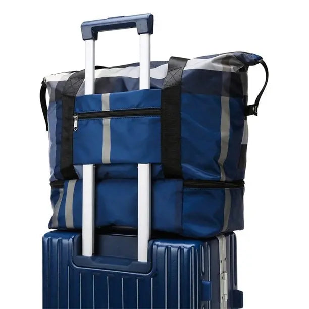 Unisex Collapsible Travel Duffel Waterproof Spacious Foldable
