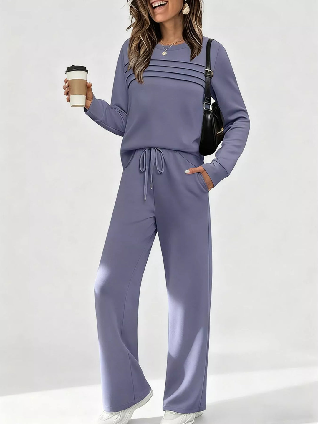 Womens Lounge Set Cotton Comfortable Oversized Fit
