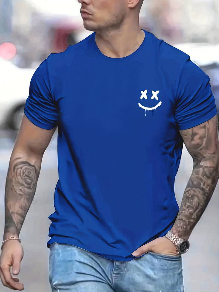 Unisex Crew Neck T-Shirt Cotton Graphic Print