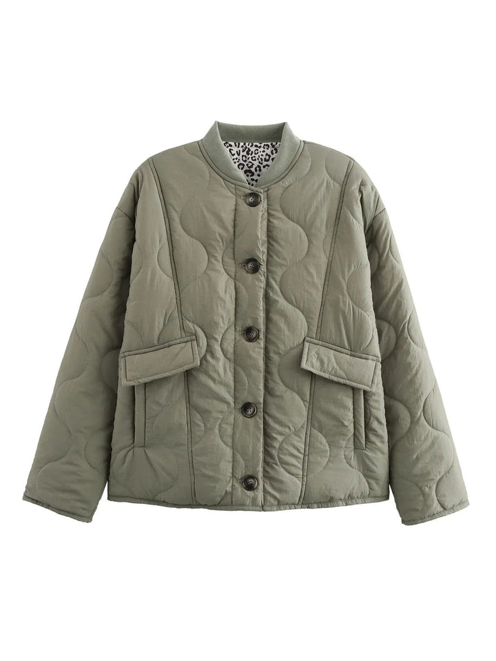 Unisex Quilted Jacket Lightweight Transitional Fit - BritishMode