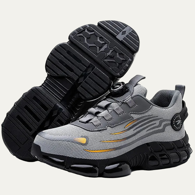 Mens Mesh Sneakers with Rotary Lacing System