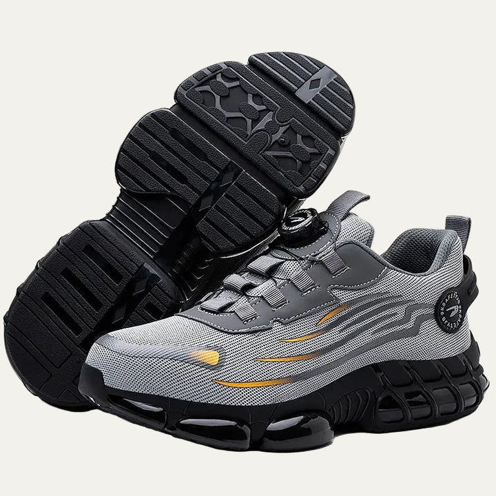 Mens Mesh Sneakers with Rotary Lacing System