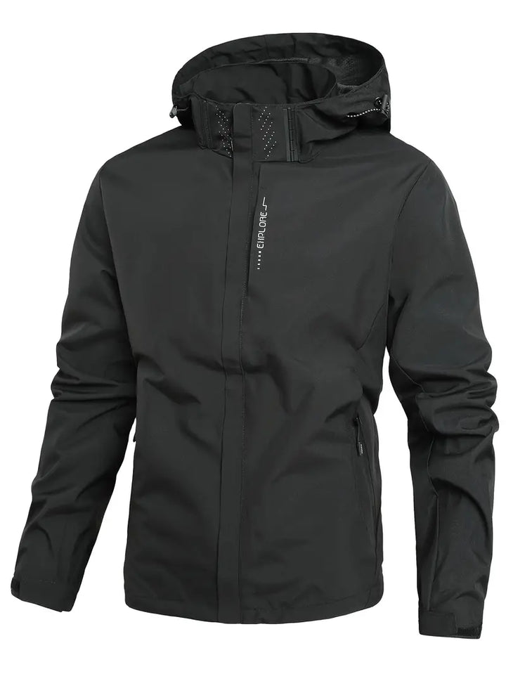 Mens Jacket Lightweight Water-Resistant Regular Fit