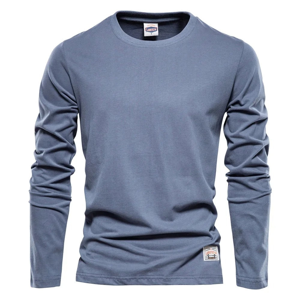 Mens Long Sleeve Shirt Casual Classic Fit - BritishMode