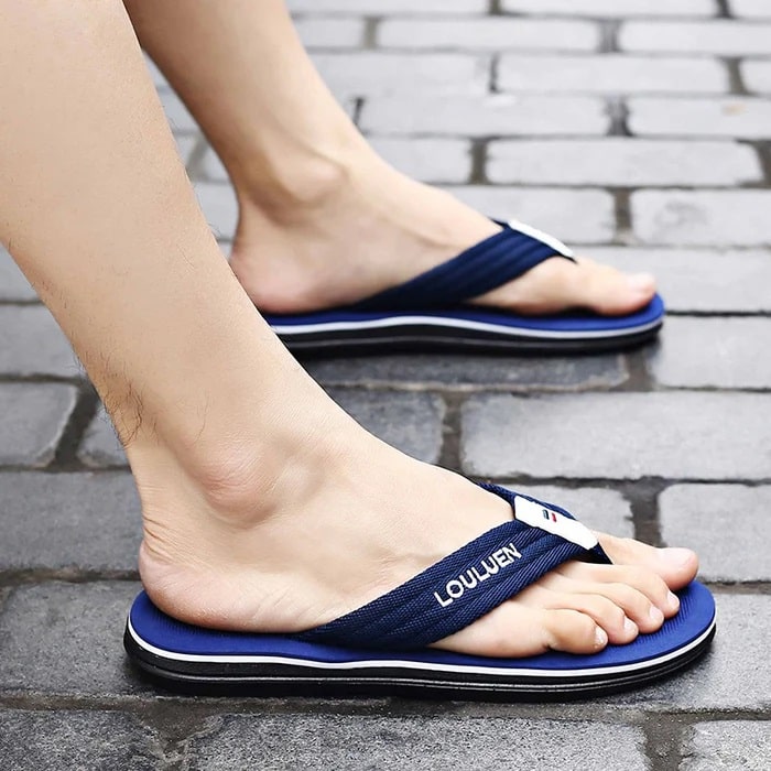 Unisex Massage Flip Flops with Comfort Anti-Sweat Design
