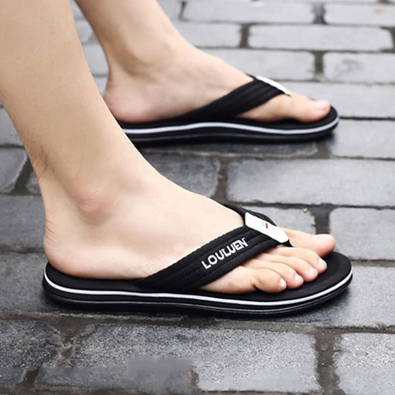Unisex Massage Flip Flops with Comfort Anti-Sweat Design