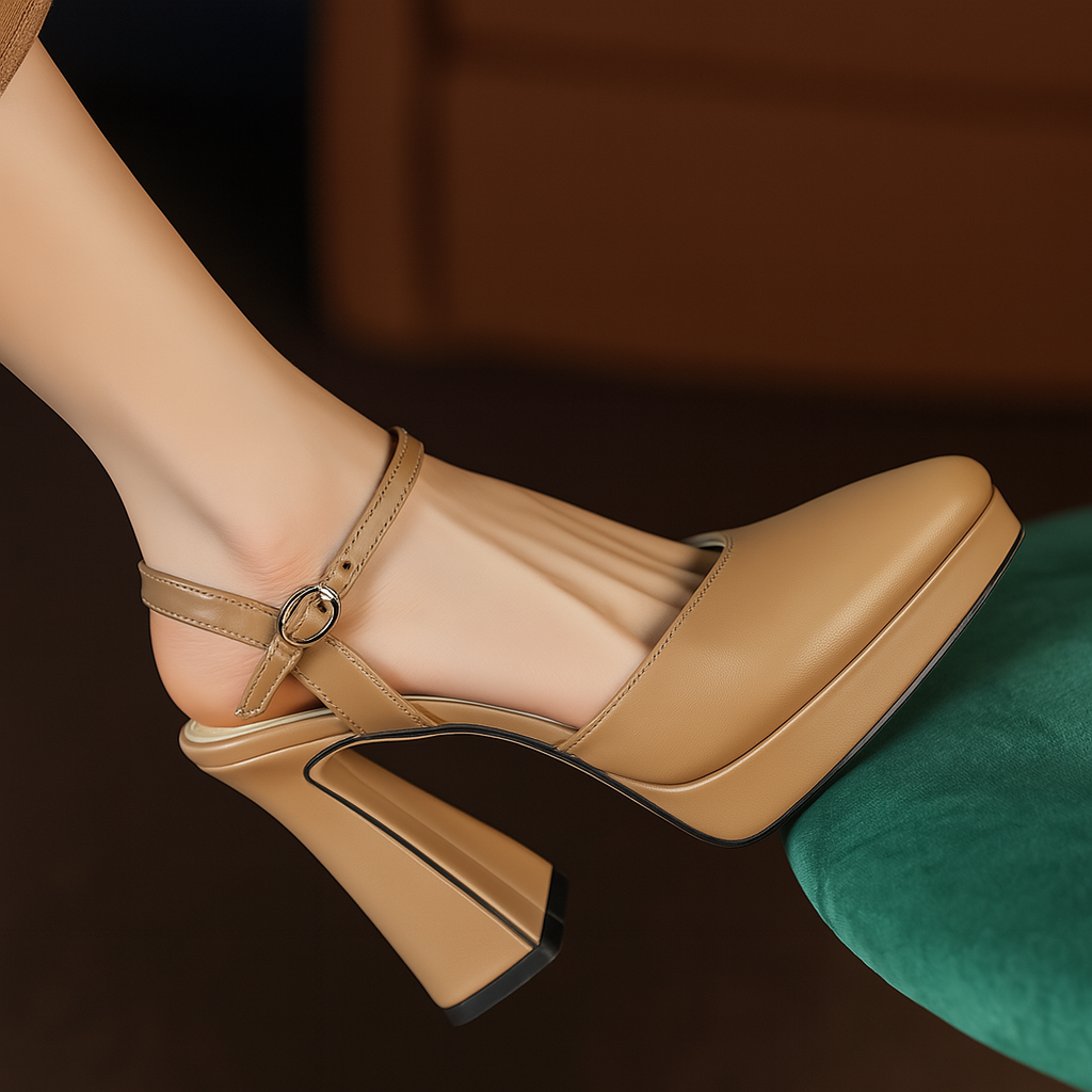 Womens Heeled Shoes Classic Style