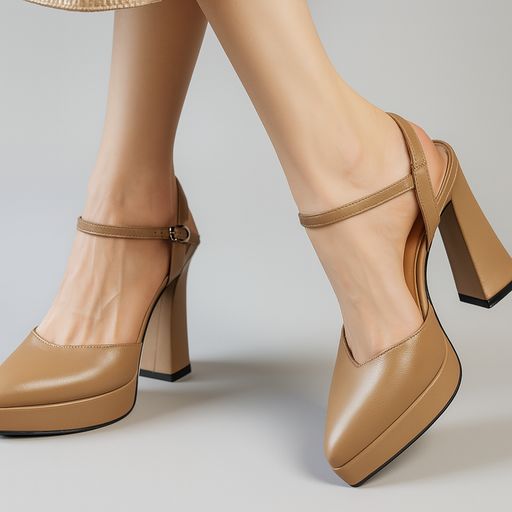 Womens Heeled Shoes Classic Style