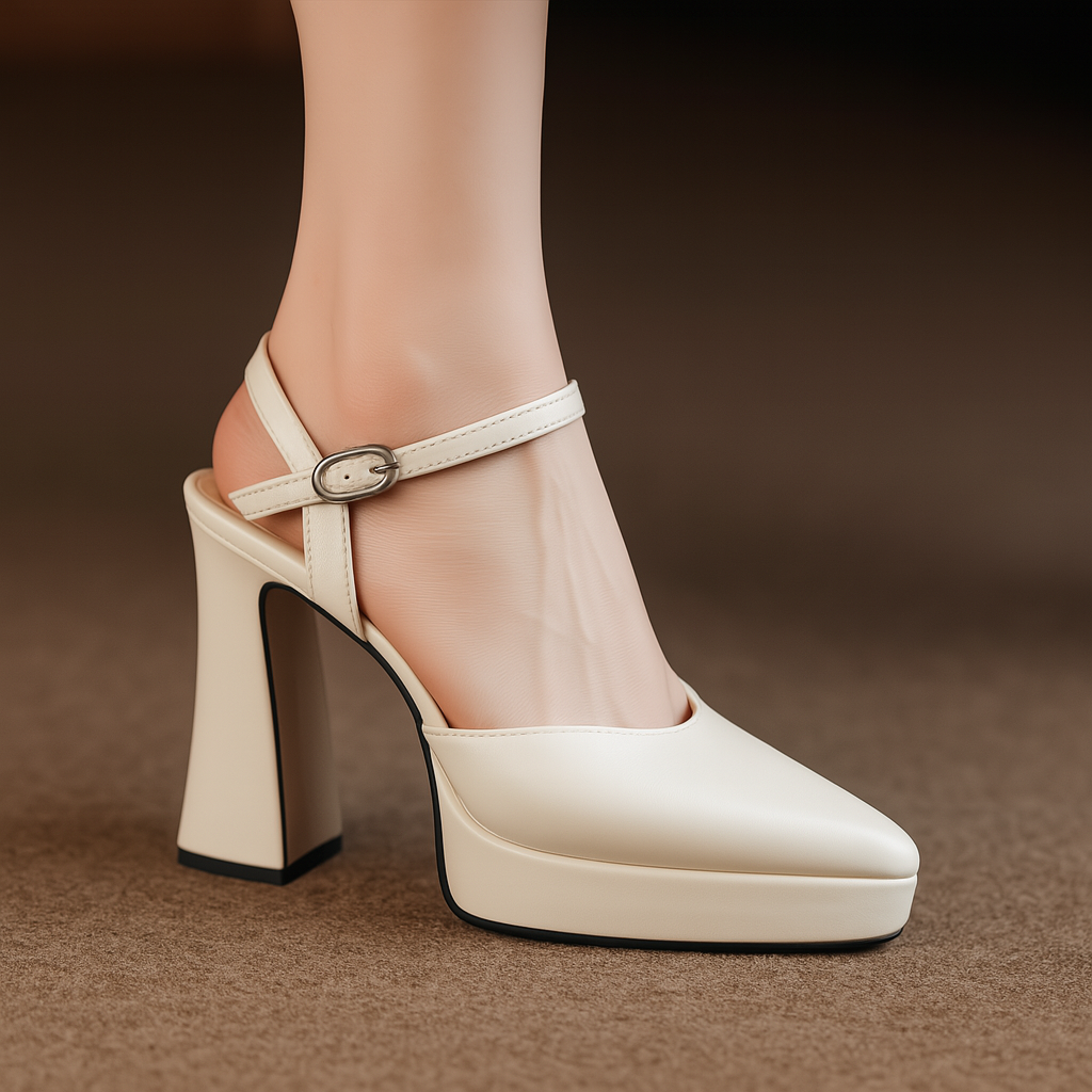 Womens Heeled Shoes Classic Style