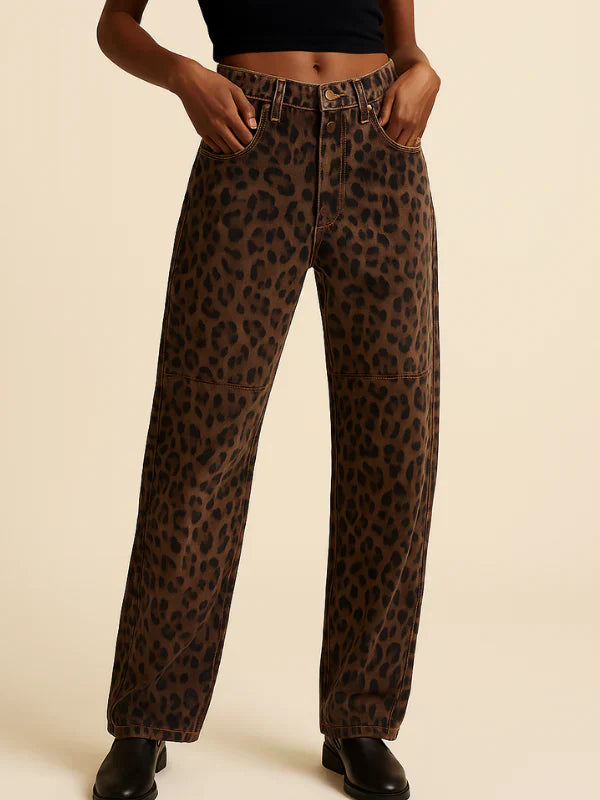 Womens High Waist Jeans Stretch Slim Fit - BritishMode