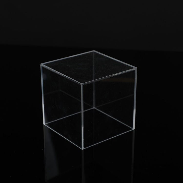 Display Box Clear Plastic Showcase for Figurines and Keepsakes