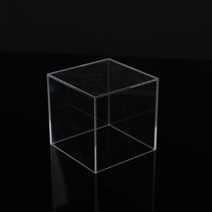 Display Box Clear Plastic Showcase for Figurines and Keepsakes