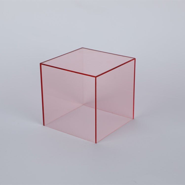 Display Box Clear Plastic Showcase for Figurines and Keepsakes